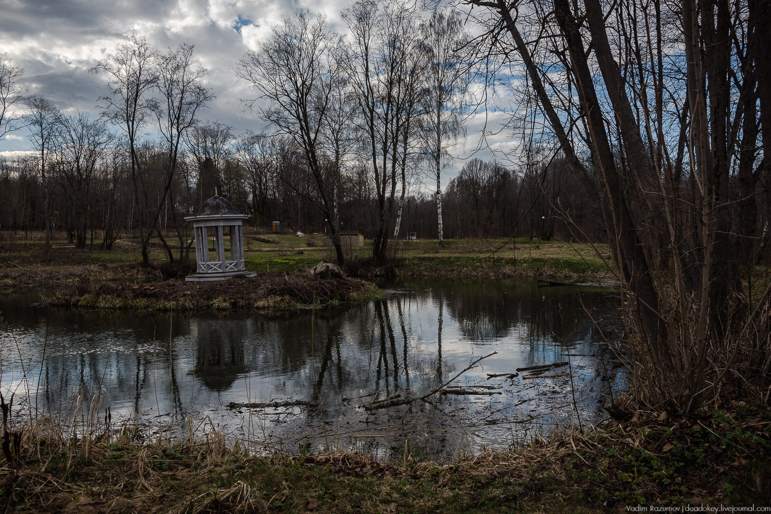 усадьба Домотканово, весна 2018 год