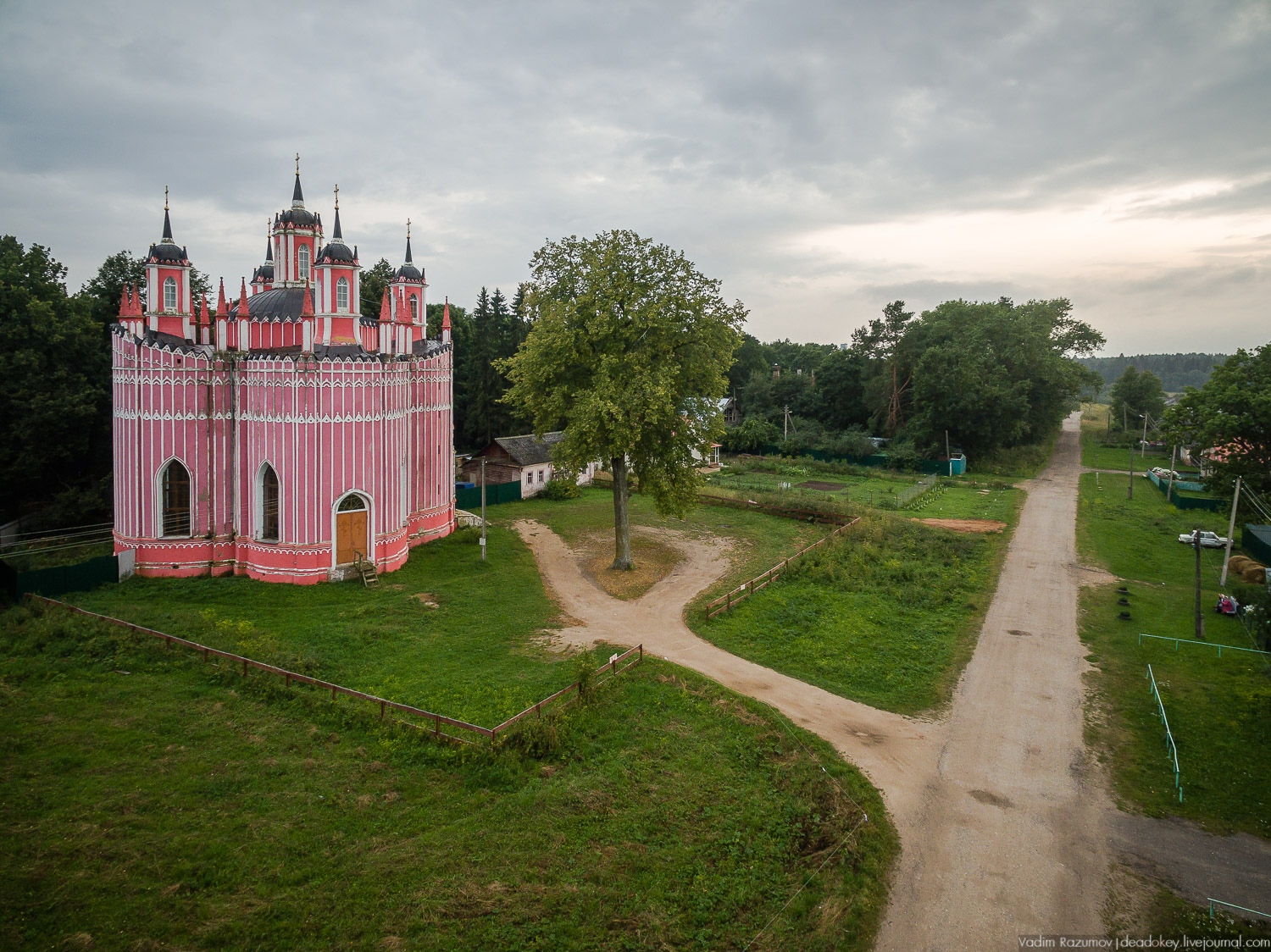 усадьба Красное Полторацких, Преображенская церковь Фельтена, Старицкий район, Тверская область