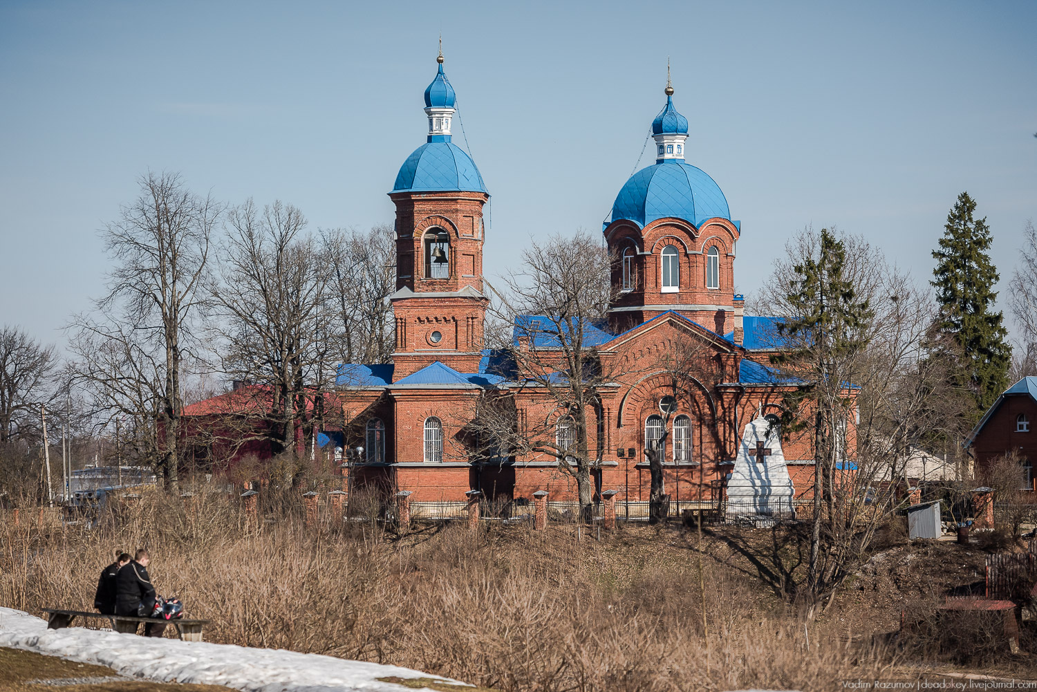 усадьба Рождествено с дрона, Ленинградская область
