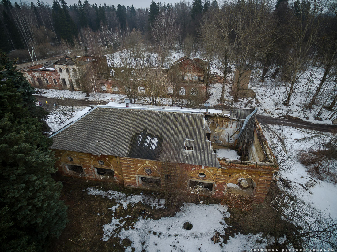 усадьба Гребнево с квадрокоптера