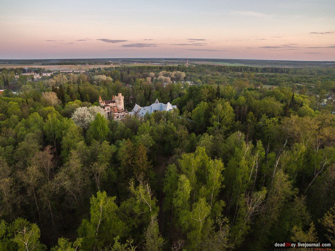 усадьба Муромцево (Судогда) с квадрокоптера