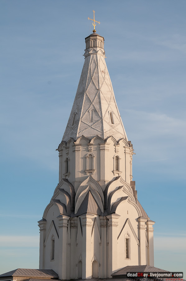 XVI век. 1532. Москва. Коломенское. Церковь Вознесения.