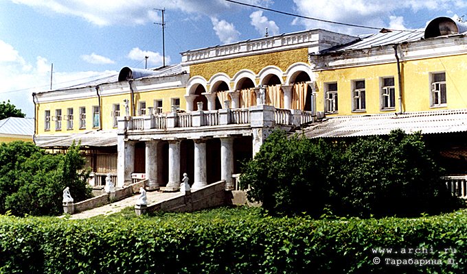 усадьба Кирицы, Рязанская область, архитектор Ф.О. Шехтель