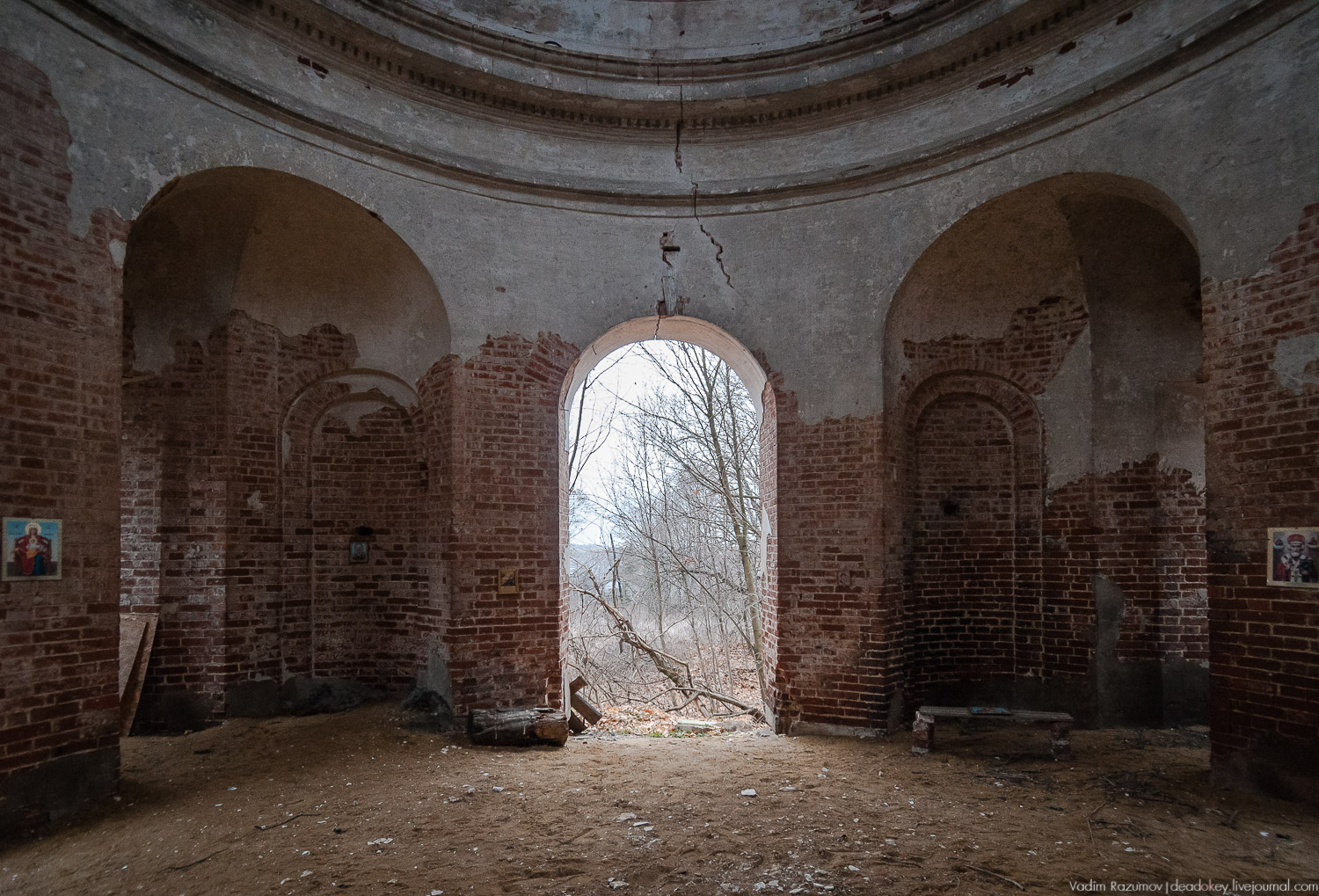 усадьба Горки, Заразы, Тульская область, церковь Михаила Архангела