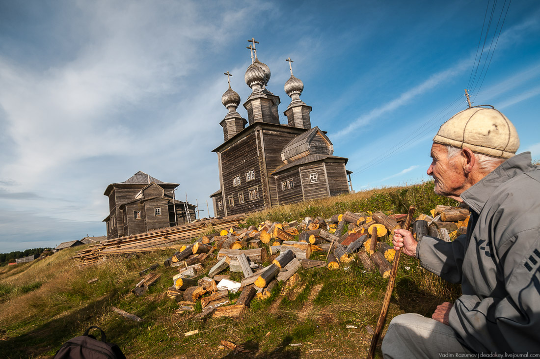 Деревянный север, Архангельская область, Онега