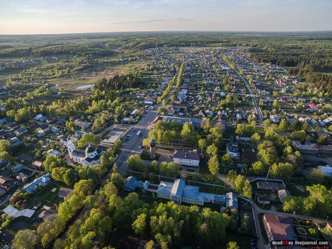 Летопись Русской усадьбы - фотографии с квадрокоптера