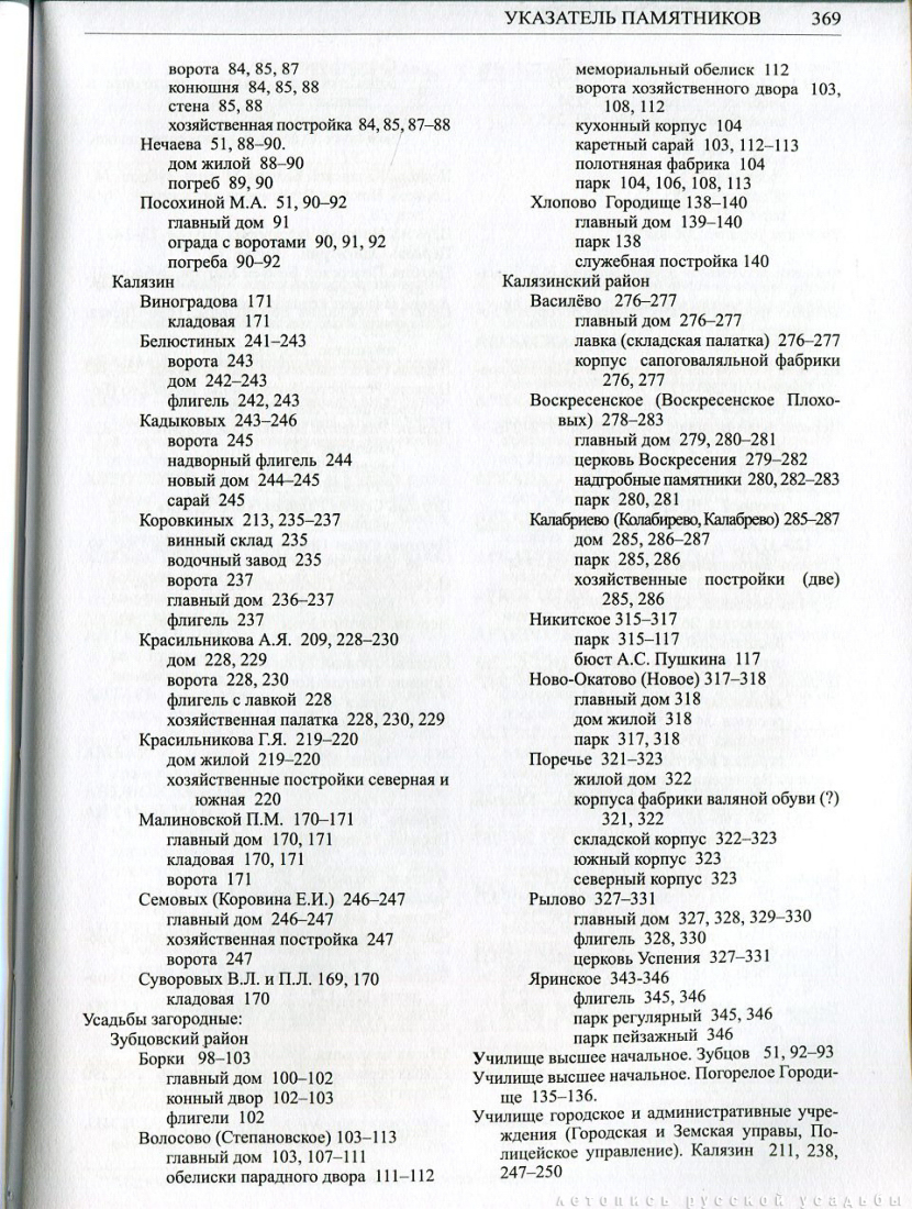 Свод памятников архитектуры и монументального искусства России: Тверская область, часть 4