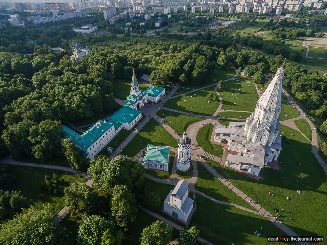 Летопись Русской усадьбы - фотографии с квадрокоптера