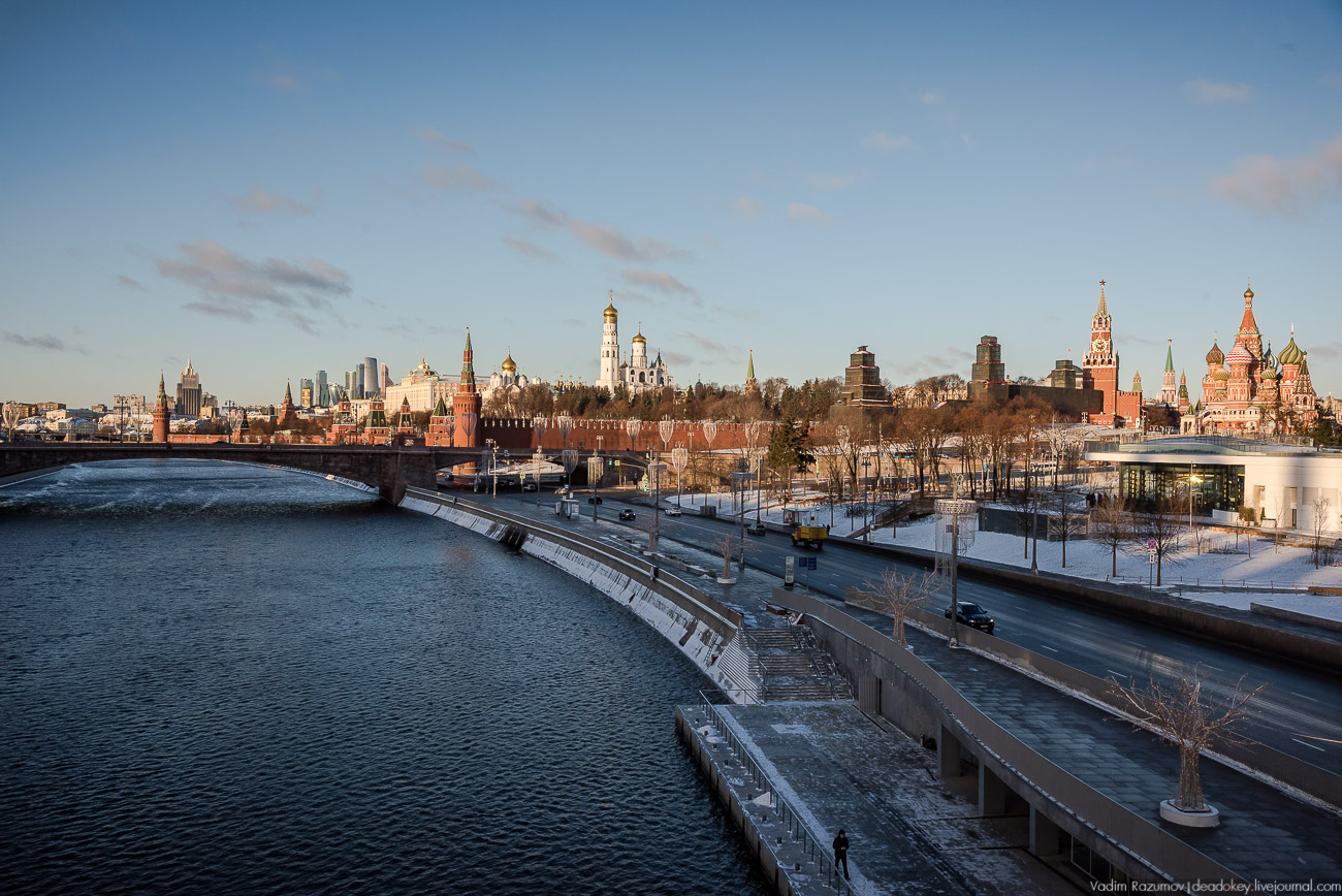 Москва, парк Зарядье