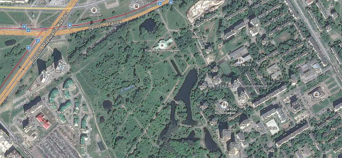 усадьба Александрино, Петергофская дорога, г. Санкт-Петербург