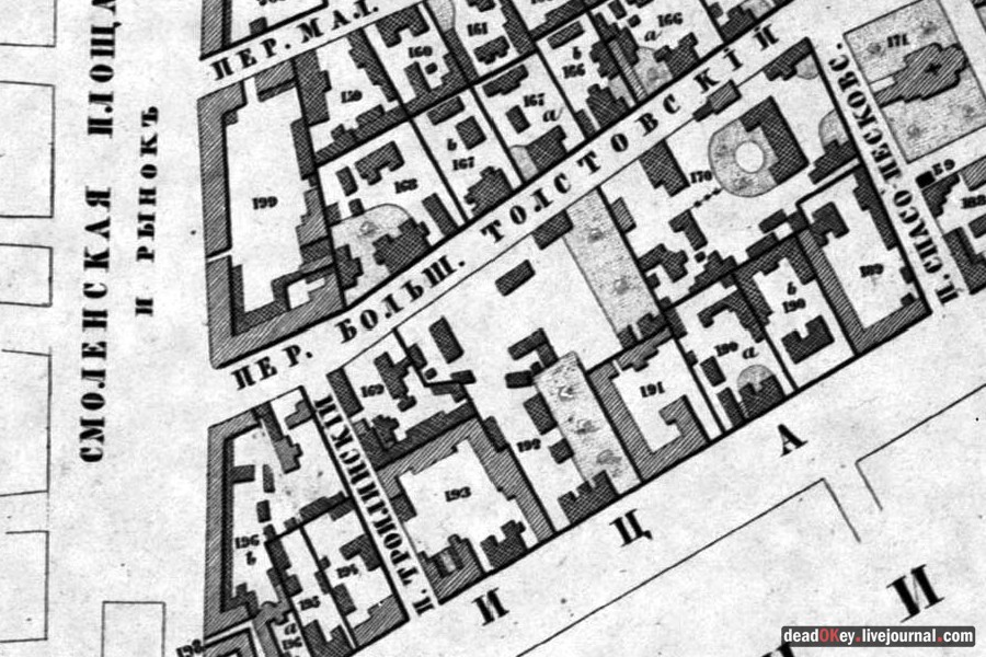 усадьба прапрадеда И.С. ТУРГЕНЕВА и бабушки Ф.И. ТЮТЧЕВА ул. Арбат д.44, д.44 стр.3, д.44 стр.3