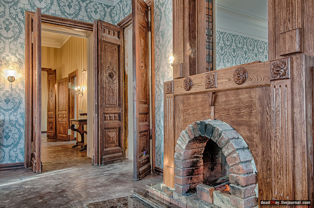 усадьба Талицы Аигиных, интерьер после реставрации, ноябрь 2014