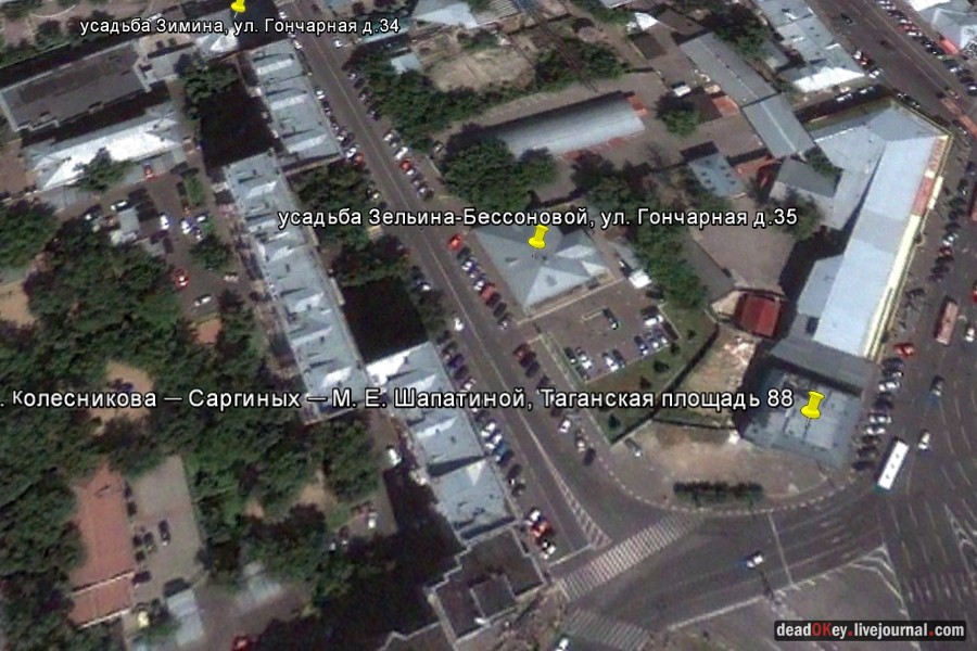 усадьба Зельина-Безсоновой, ул. Гончарная д.35