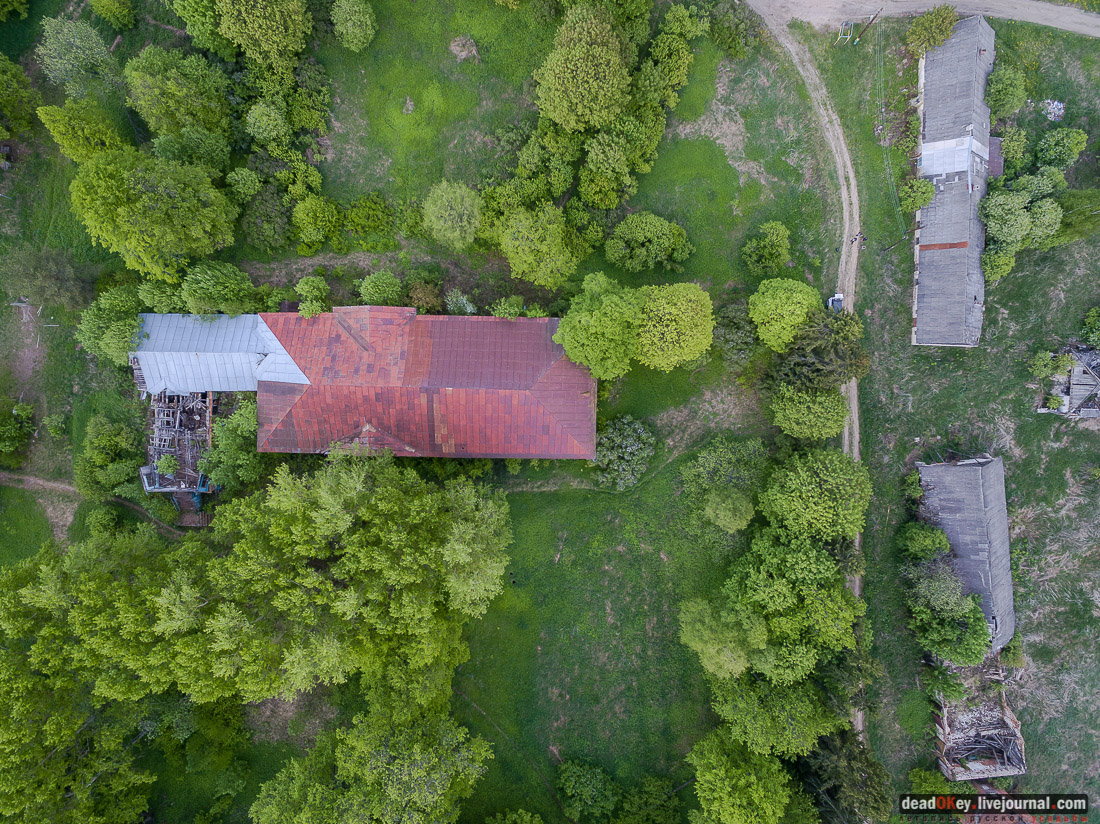 усадьба Млевичи с квадрокоптера