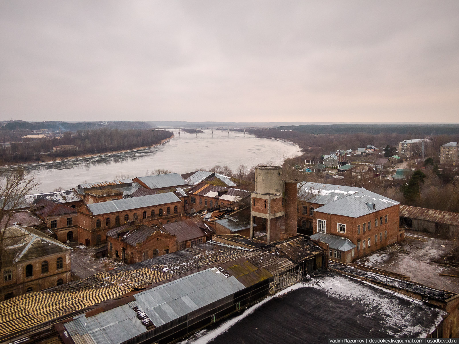 Касимов с дрона, Рязанская область