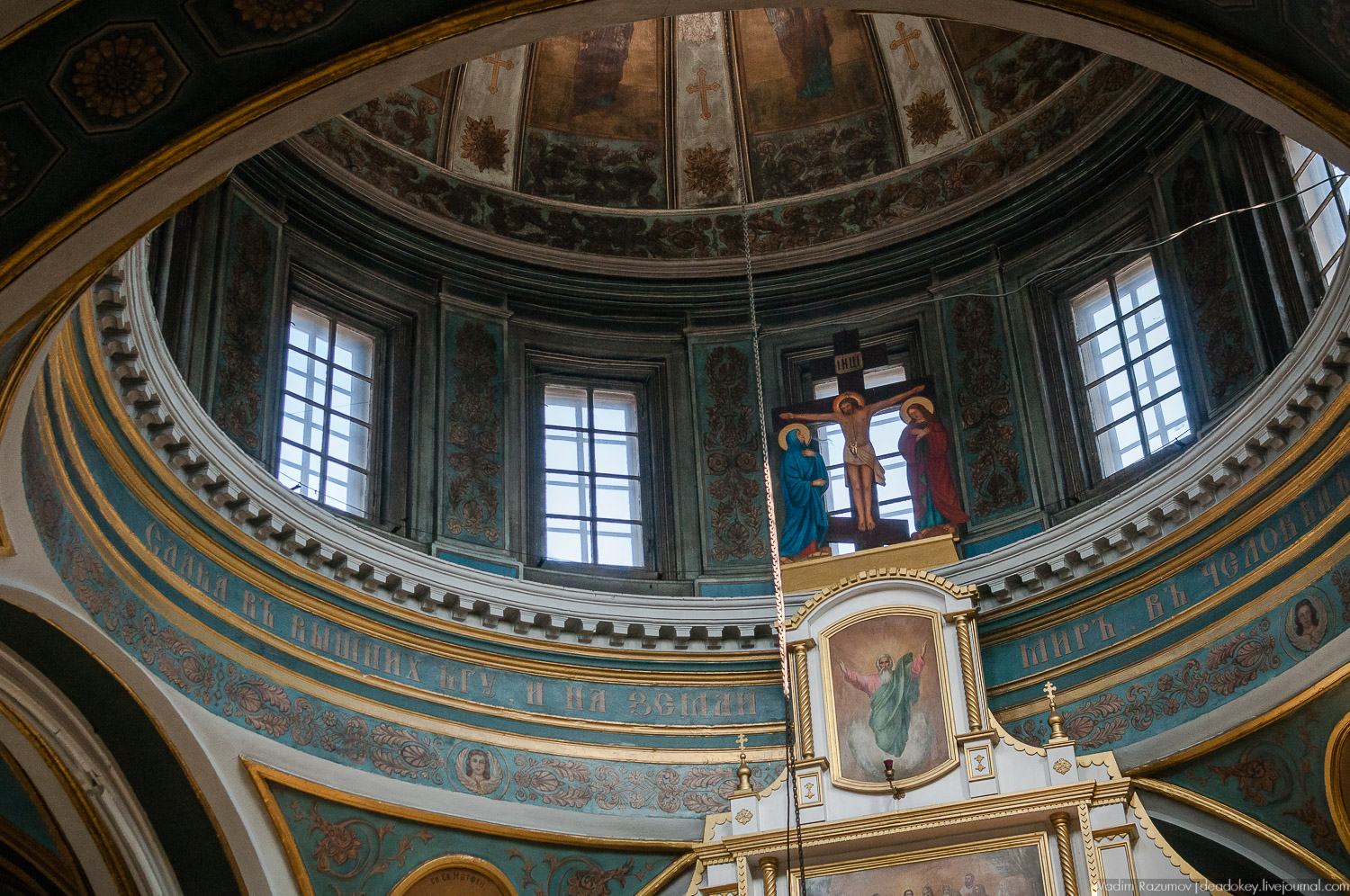 Казанский храм в Богородицке, интерьеры