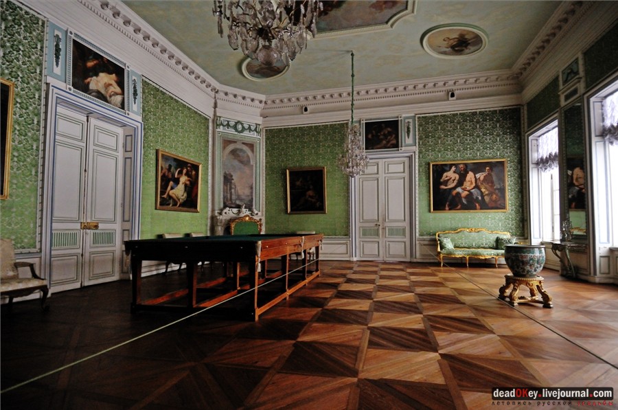 усадьба Кусково, интерьеры Дворца