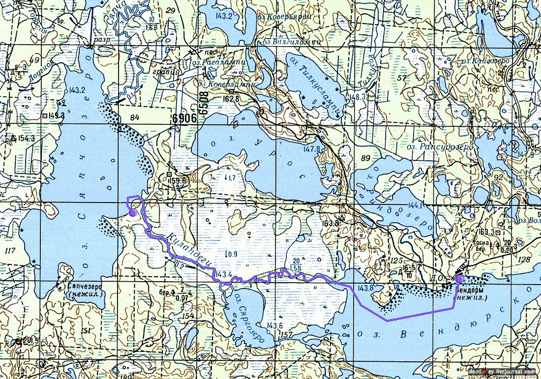 Россия, Карелия, Кондопожский район, Вендеры, Сяпчозеро, Спасская Губа