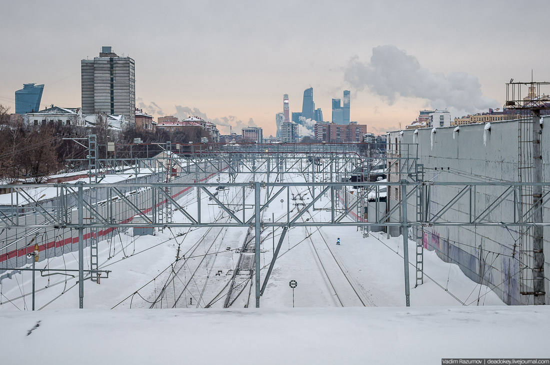 МКЖД. Станция Серебряный бор.