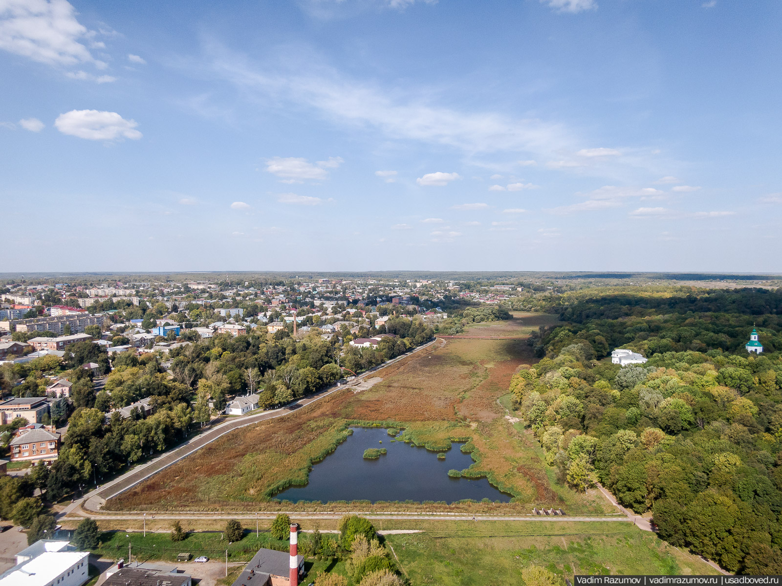 Богородицк, открытие плотины, приезд губернатора, Тульская область, дворец, пруды