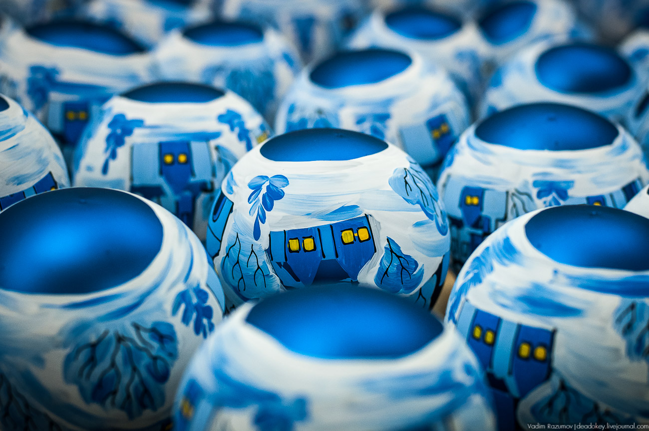 Павловский Посад, фабрика елочных игрушек Иней