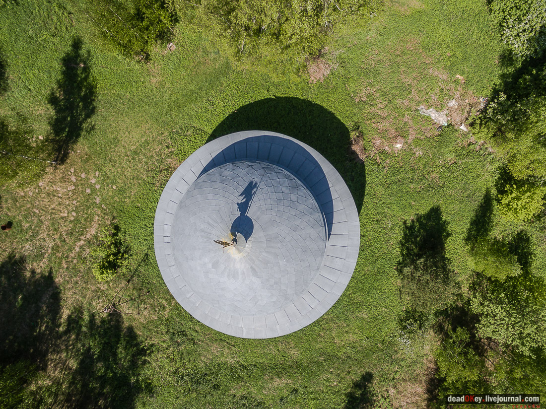 усадьба Знаменское-Раек с квадрокоптера