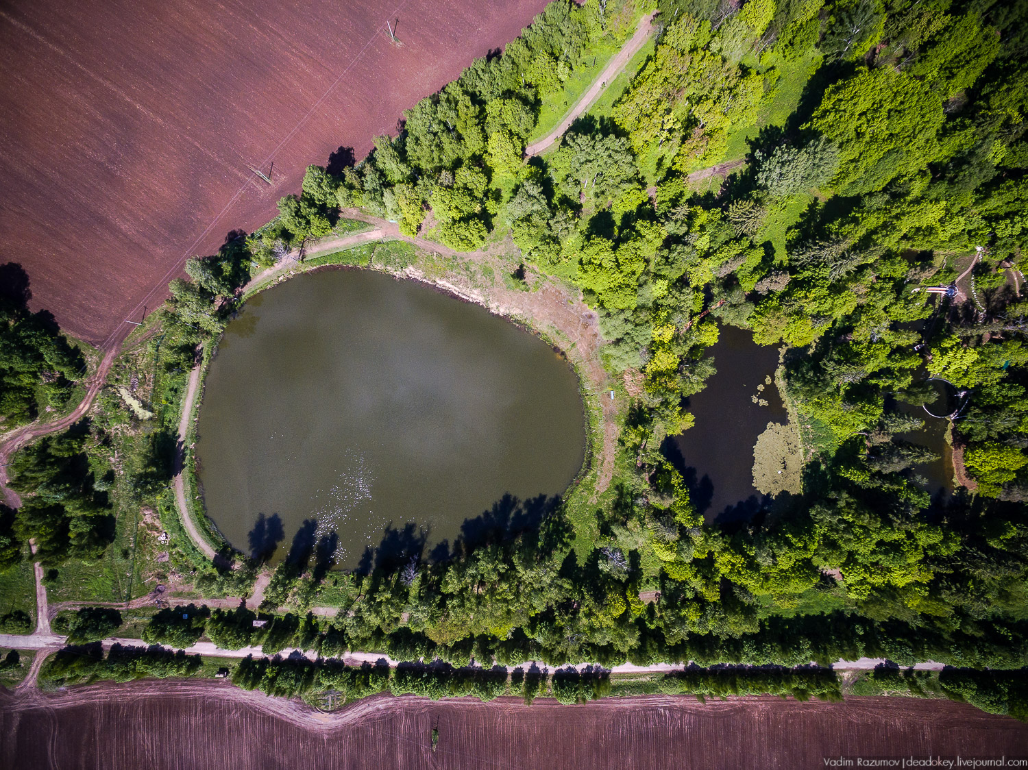 усадьба Воронино с дрона, квадрокоптера, Ярославская область, Ростовский район
