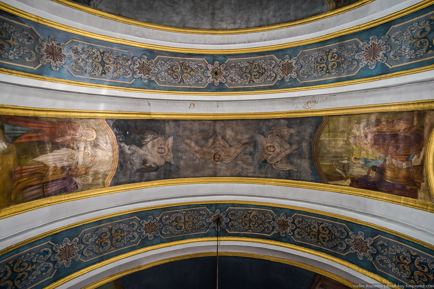 Казанский храм в Богородицке, интерьеры