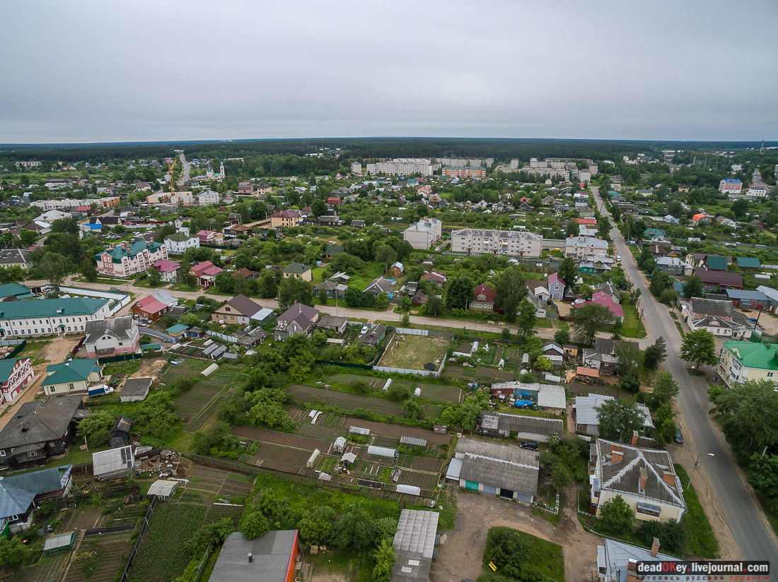 монастыри Углича с квадрокоптера
