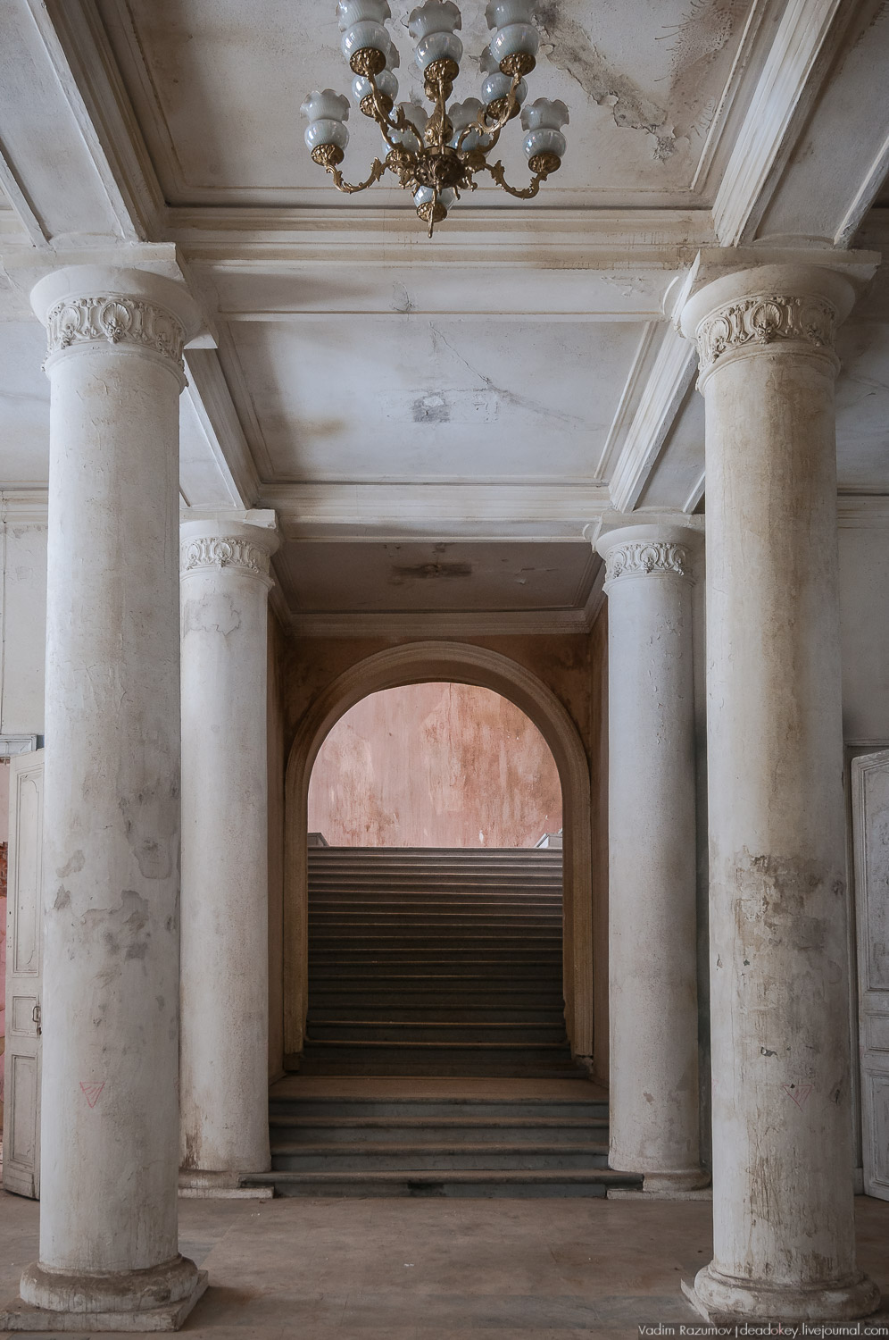 Усадьба Знаменское-Садки, интерьеры главного дома, Москва