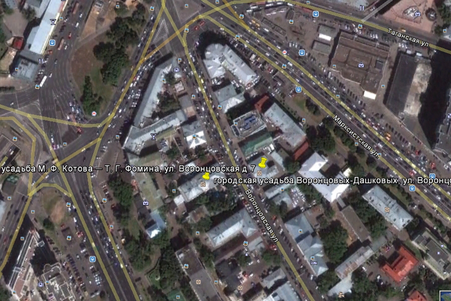 усадьба М. Ф. Котова — Т. Г. Фомина, ул. Воронцовская д. 7