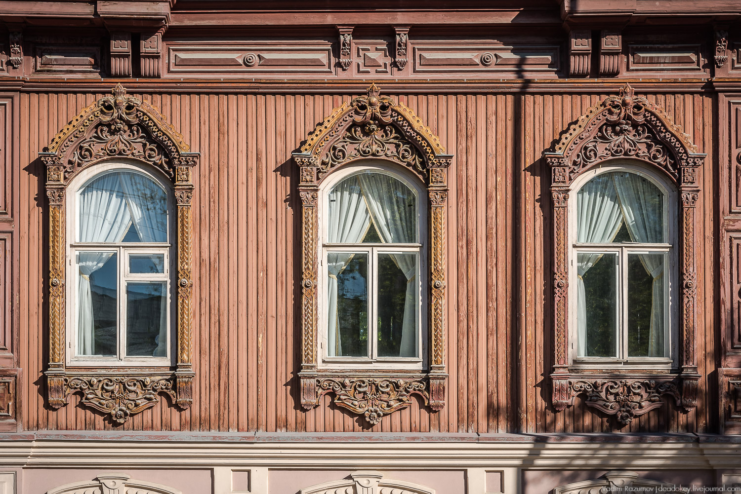 Усадьбы и наличники Тюмени