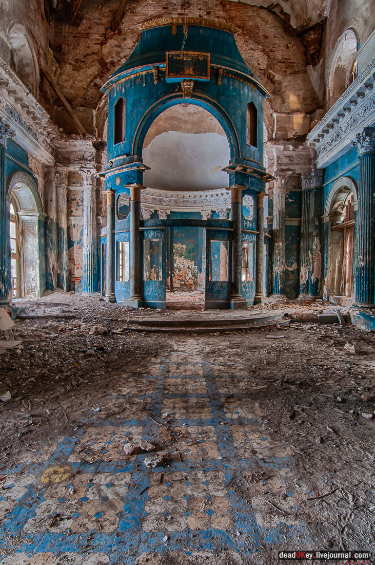 усадьба Ярополец Чернышевых. Началась реставрация Казанского храма