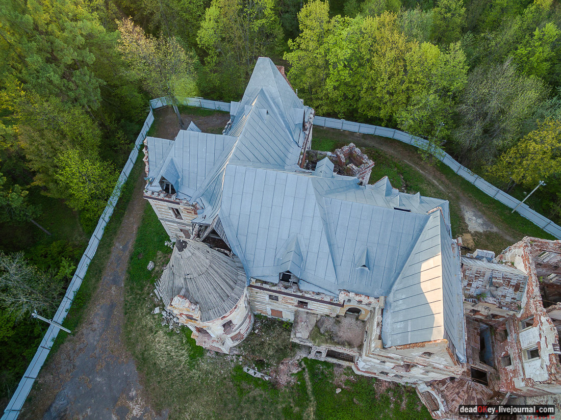 усадьба Муромцево (Судогда) с квадрокоптера
