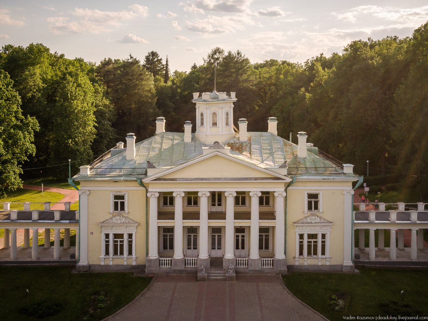 усадьба Валуево с дрона