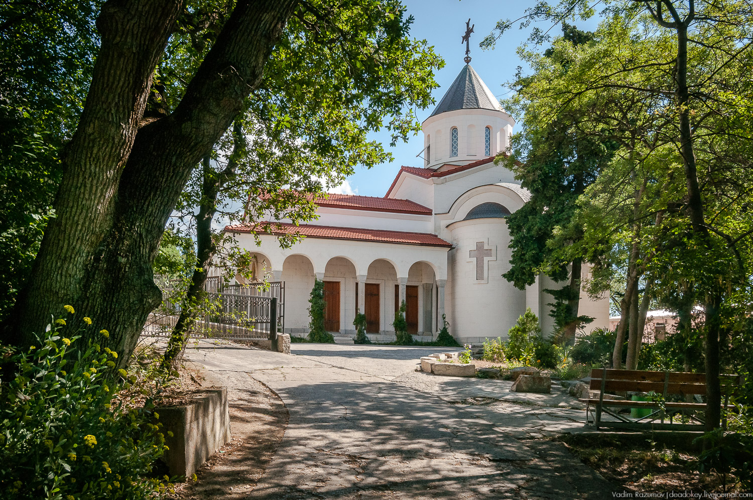 Усадьбы Крыма, открытие моста