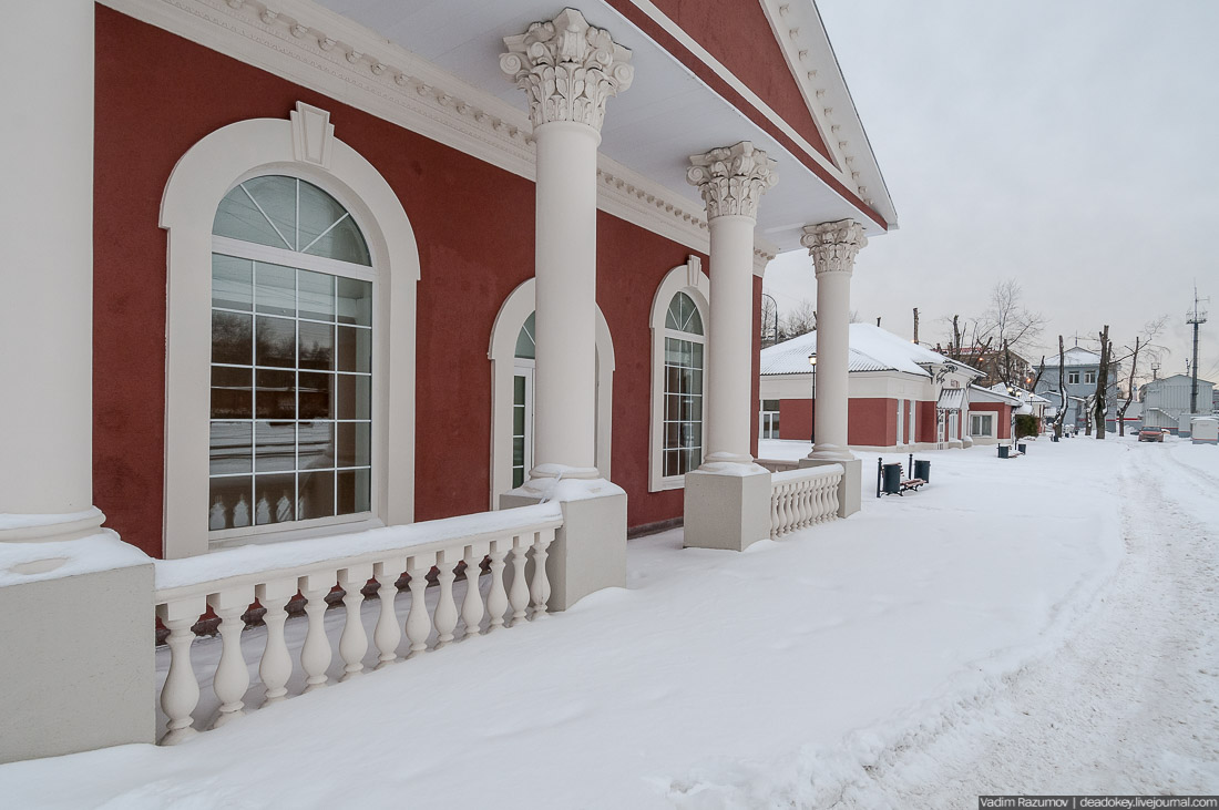 МКЖД. Станция Серебряный бор.