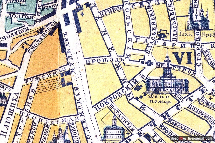 усадьба A. M. Полторацкого (Сабашниковых), Б. Левшинский пер., 6