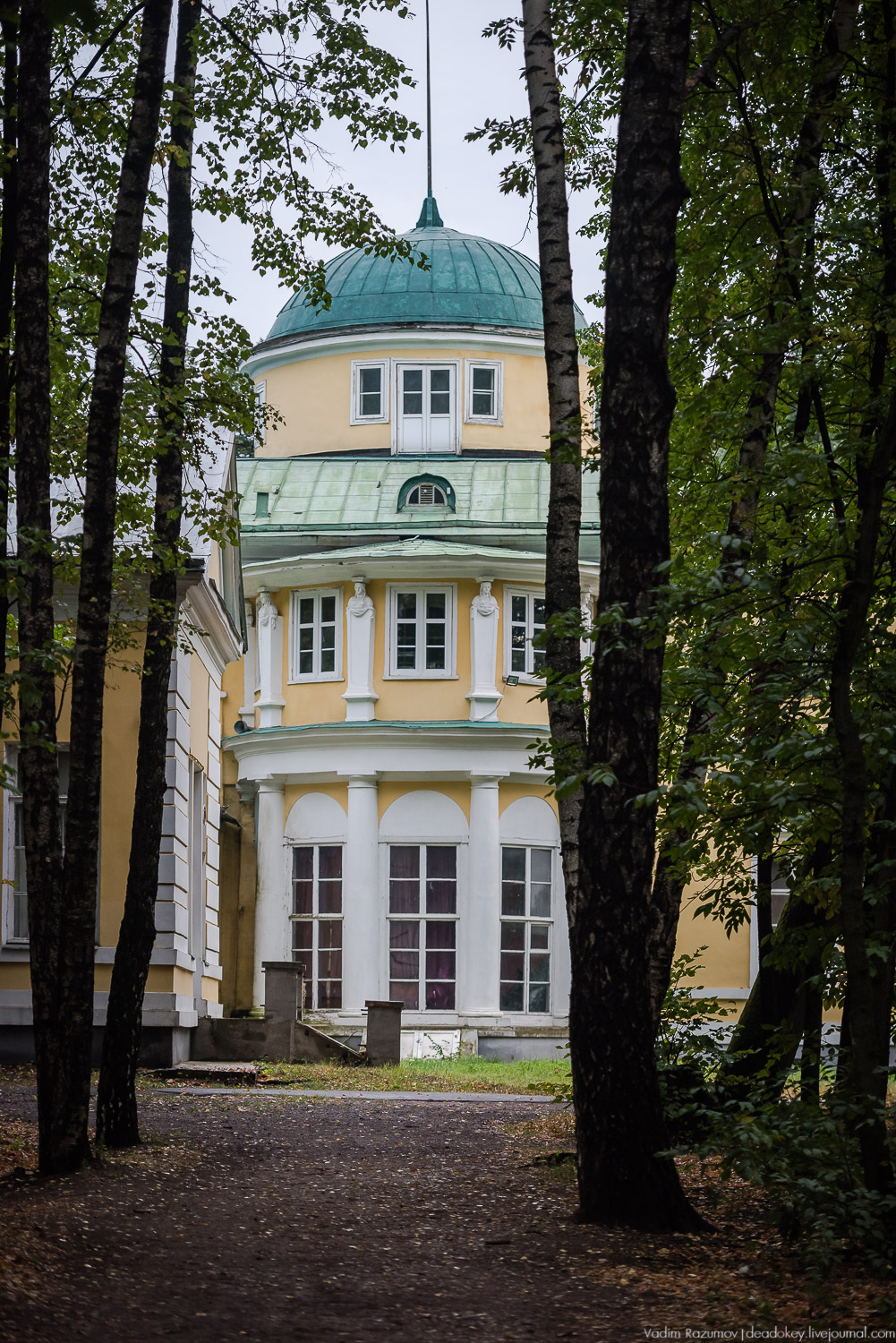 усадьба Братцево, фотовыставка Вадима Разумова Усадебные небосводы