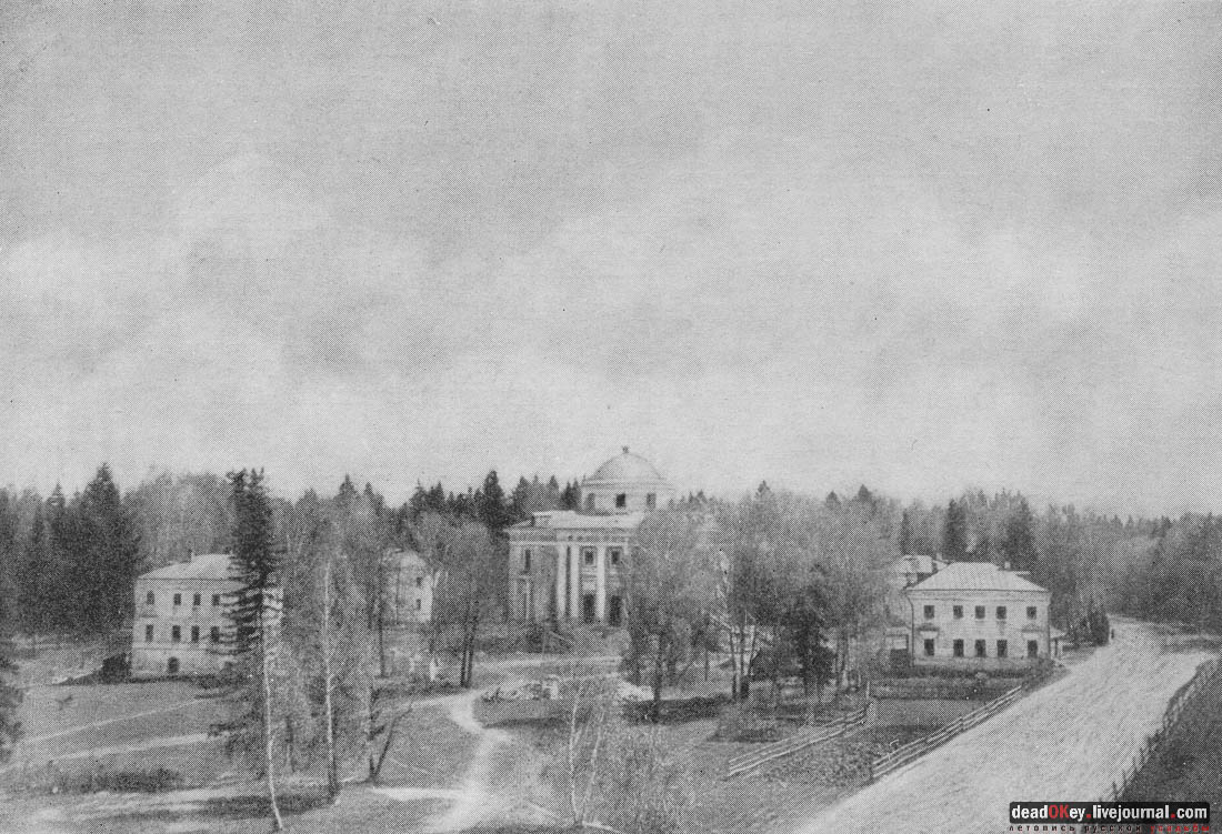 усадьба Петровское-Алабино с квадрокоптера