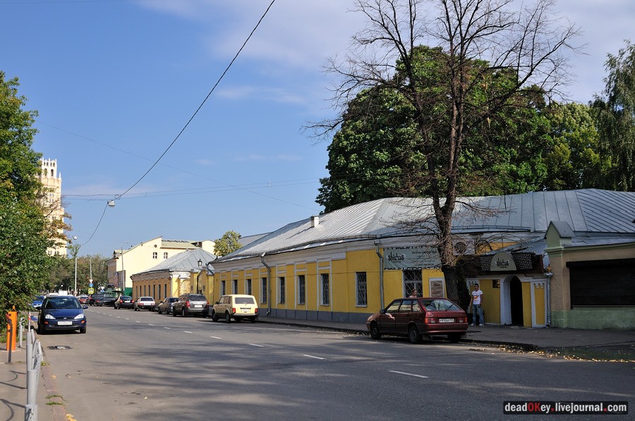 усадьба Соллогуба (городская усадьба Долгоруких или Дом Ростовых) на ул. Поварская д.52
