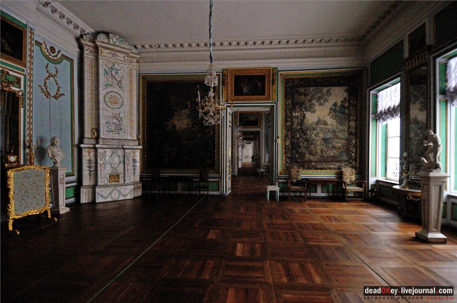 усадьба Кусково, интерьеры Дворца