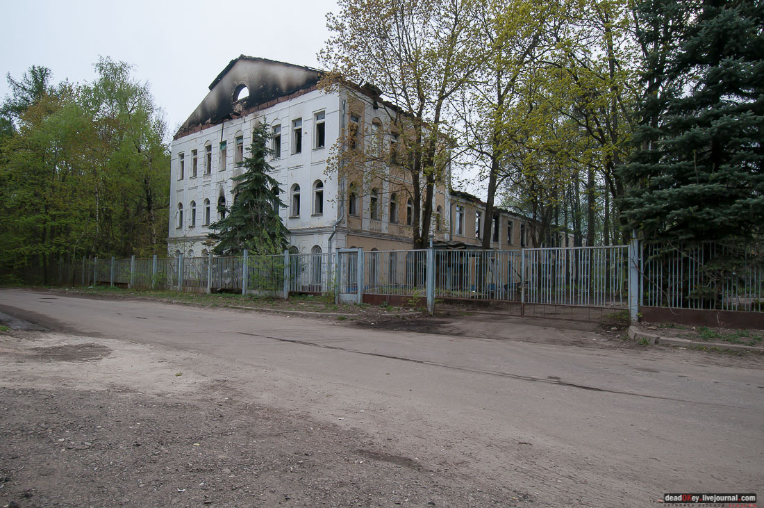усадьба Дугино в Мещерино (пожар, сгорела)