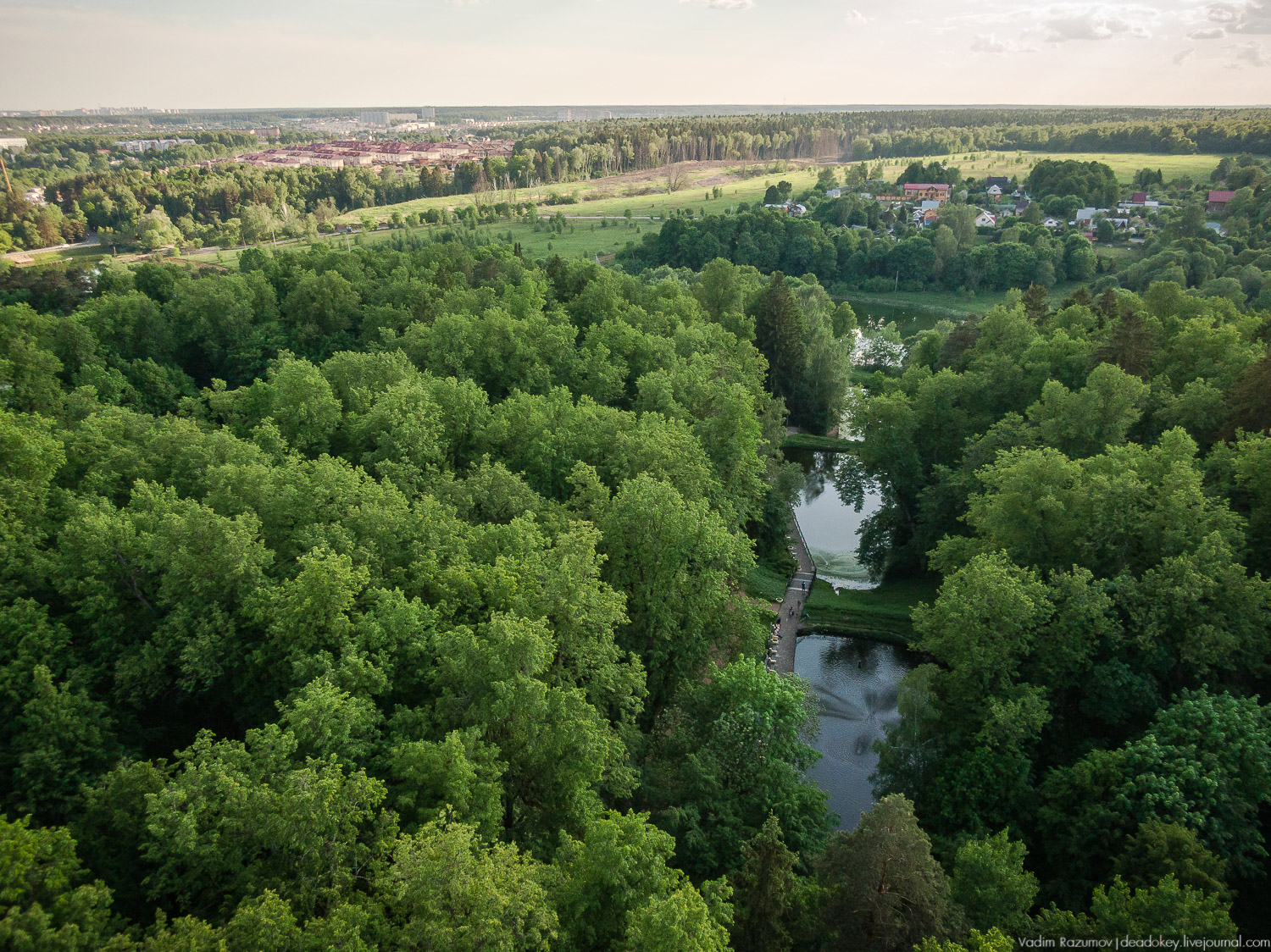 усадьба Валуево с дрона