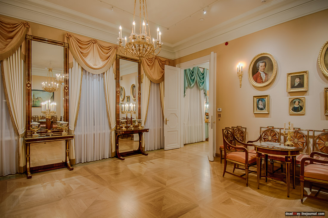 усадьба В.Л. Пушкина, дяди поэта А.С. Пушкина, г. Москва, Старая Басманная д.36