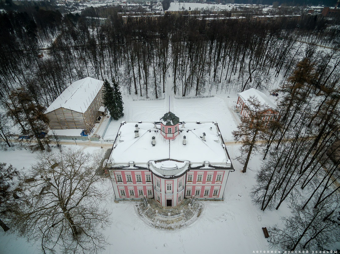 усадьба Большие Вяземы с квадрокоптера
