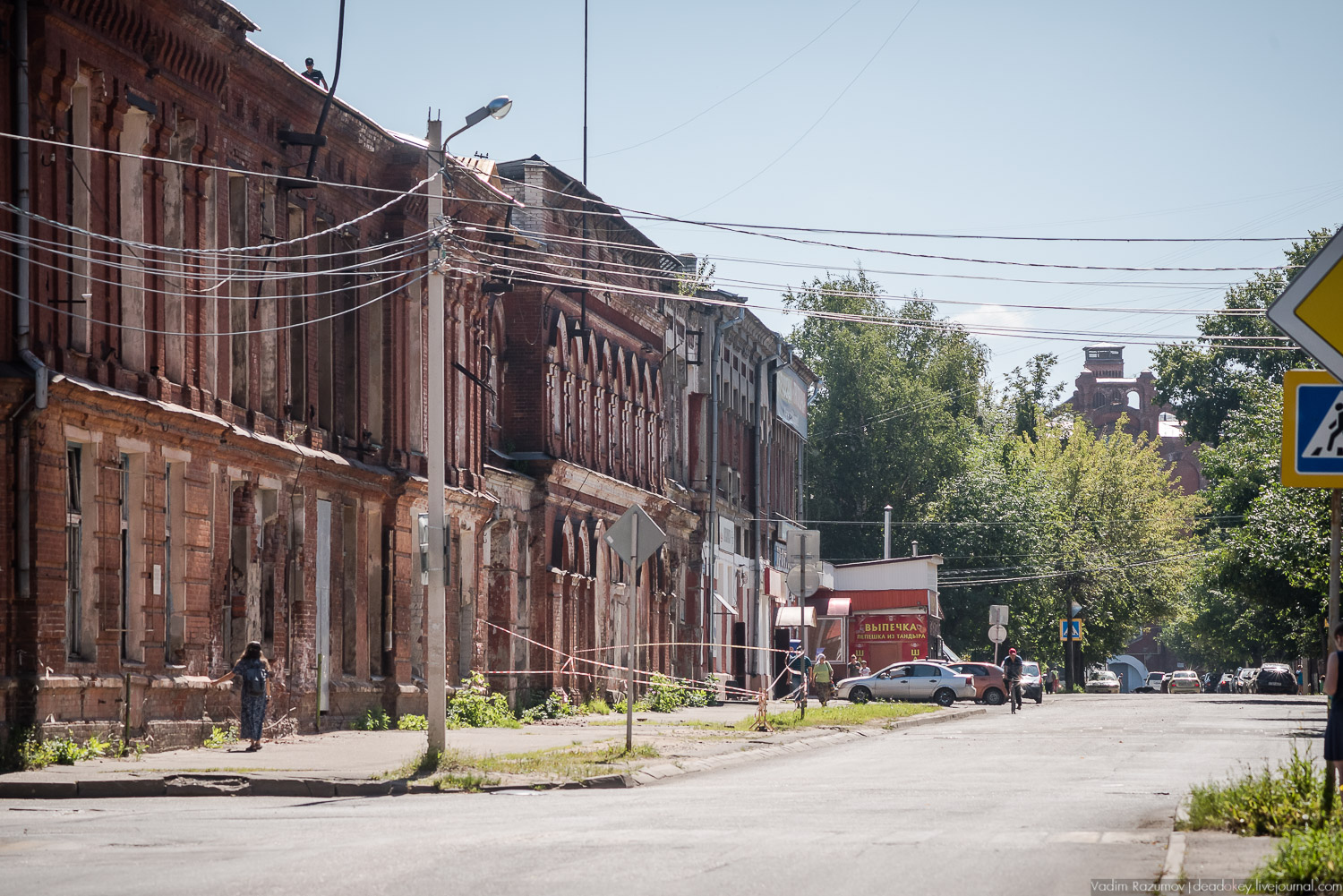 Морозовский городок, Пролетарка, Тверь, промышленность архитектура фабрика