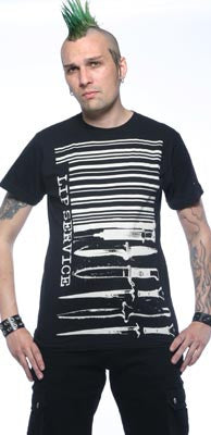 Lip Service Barcode Tshirt