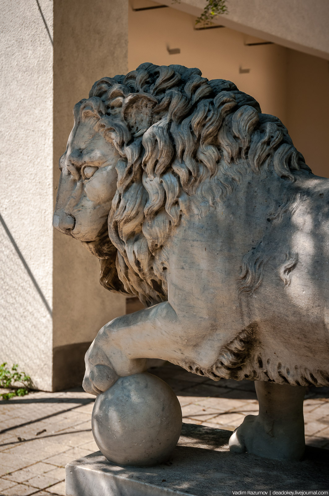 Юсуповский дворец, Крым, львы