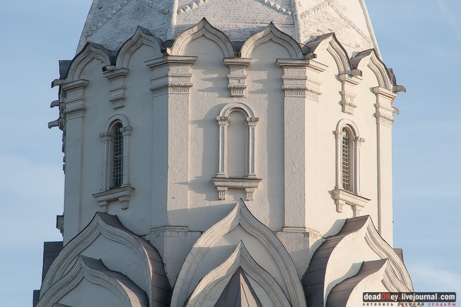 XVI век. 1532. Москва. Коломенское. Церковь Вознесения.